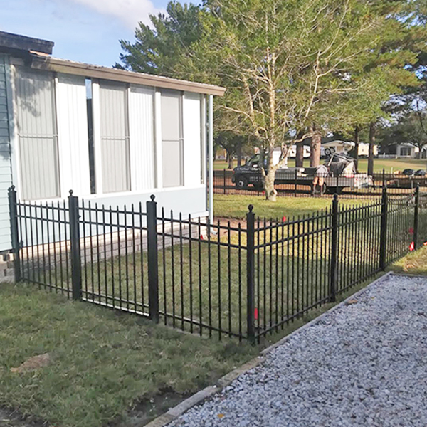 Aluminum Fence Installation In North Brooksville, Fl
