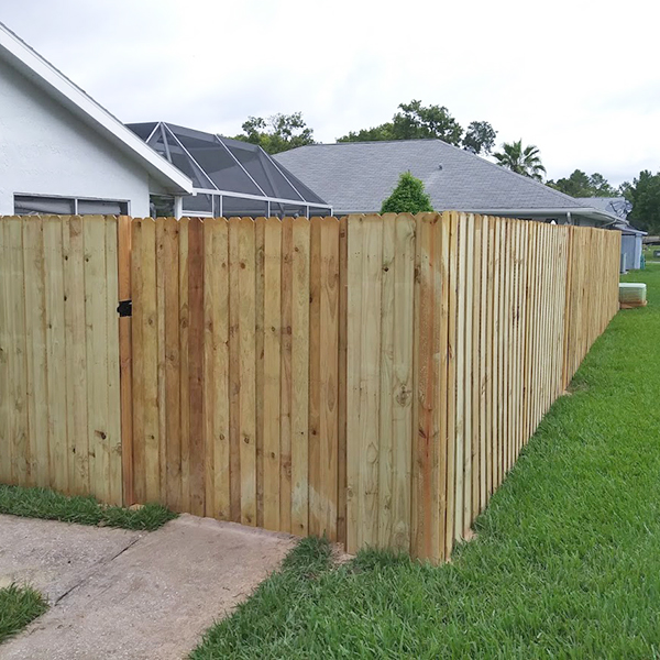 Residential Wood Fence Installation in Crystal River, Fl 