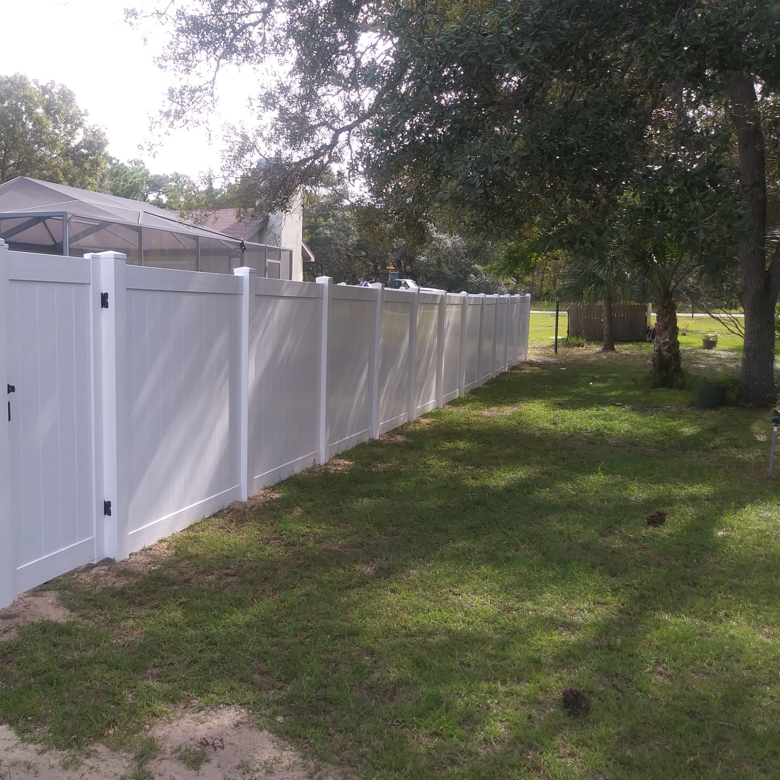 privacy fence height options, hernando fl